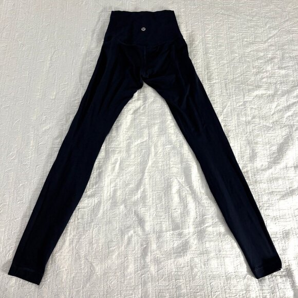 Lululemon Align Pant 28" True Navy High-Rise Yoga Leggings Nulu 0 - Picture 7 of 8